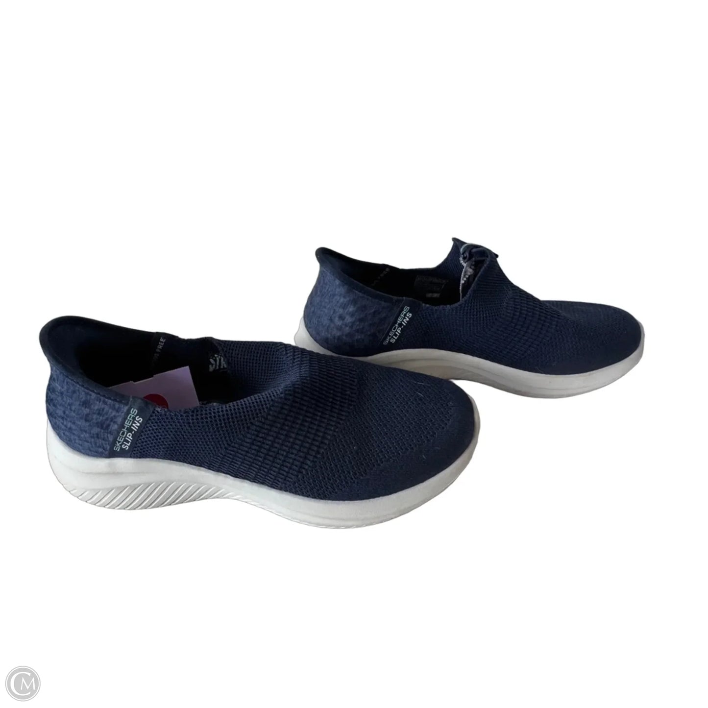 Shoes Sneakers By Skechers In Blue & White, Size: 8.5