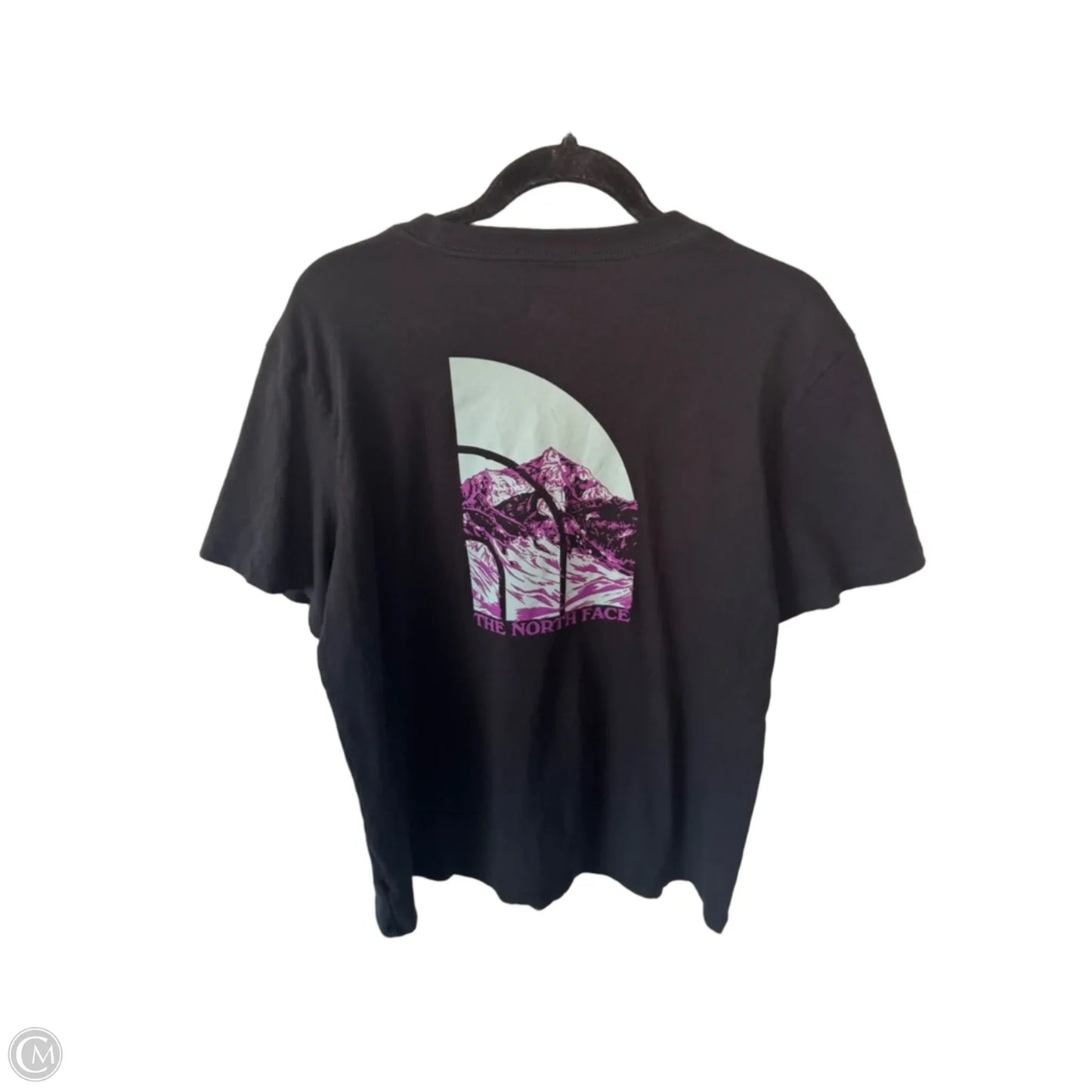 Top Short Sleeve Basic By The North Face In Black & Purple, Size: L