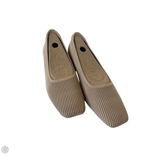 Shoes Heels Block By Vivaia In Tan, Size: 10.5