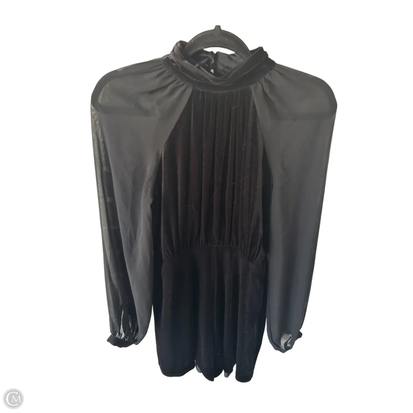 Romper By Express In Black, Size: Xs