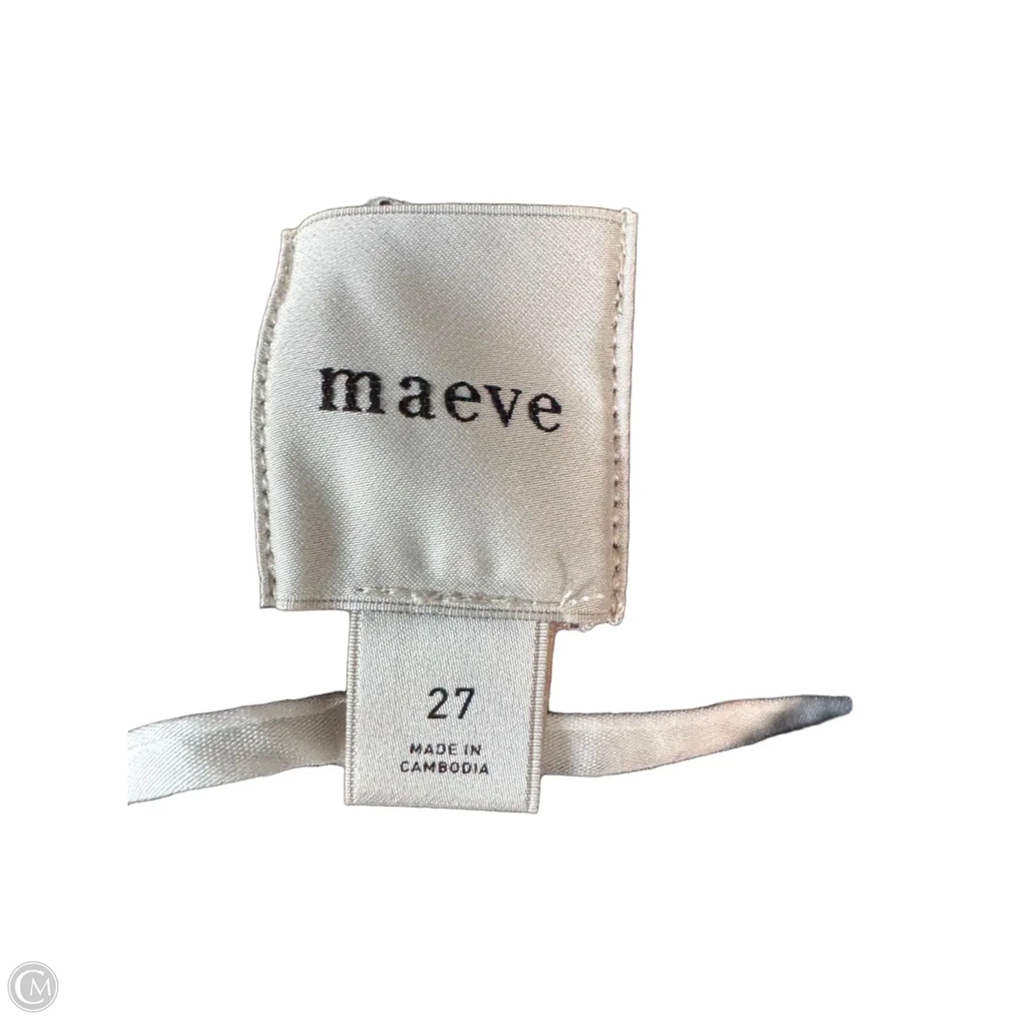Shorts By Maeve In Black & Pink, Size: 4