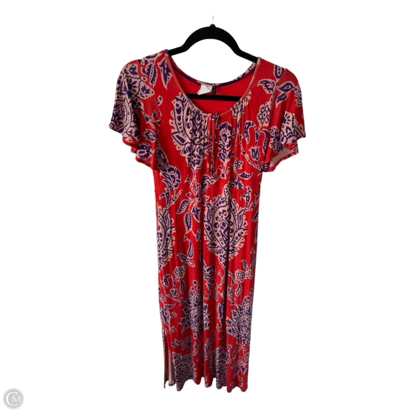 Dress Casual Maxi By Akemi And Kin In Orange & Purple, Size: Xsp