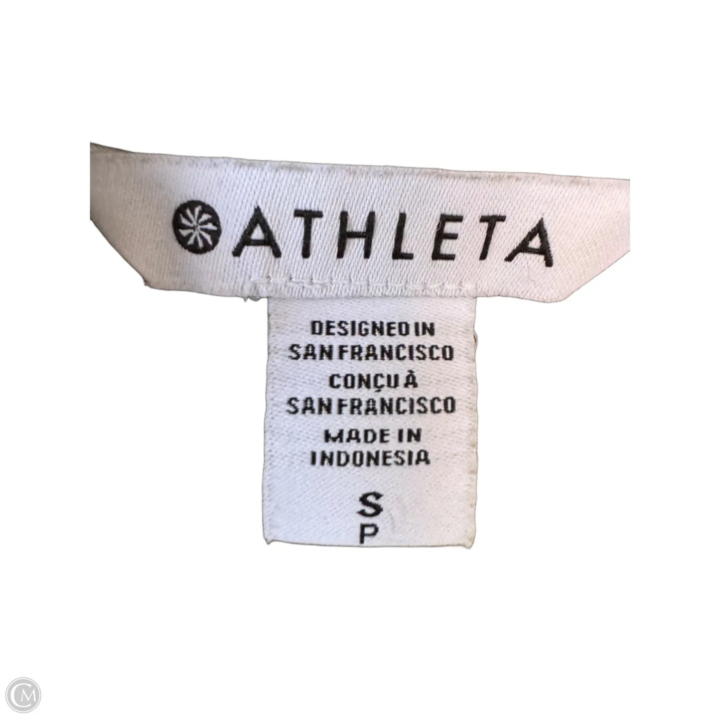 Top Long Sleeve By Athleta In Green, Size: S