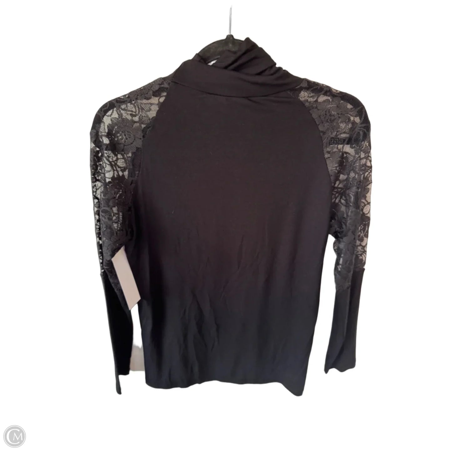 Top Long Sleeve By Clothes Mentor In Black, Size: L