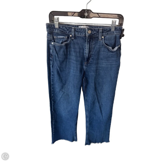 Jeans Straight By Paige In Blue Denim, Size: 6