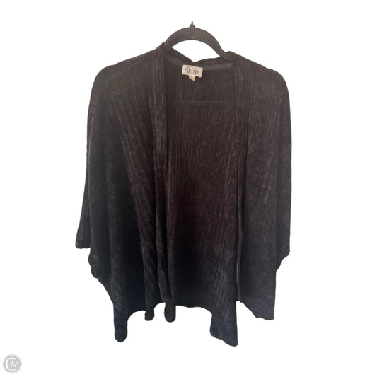 Sweater Cardigan By Glam In Black, Size: M