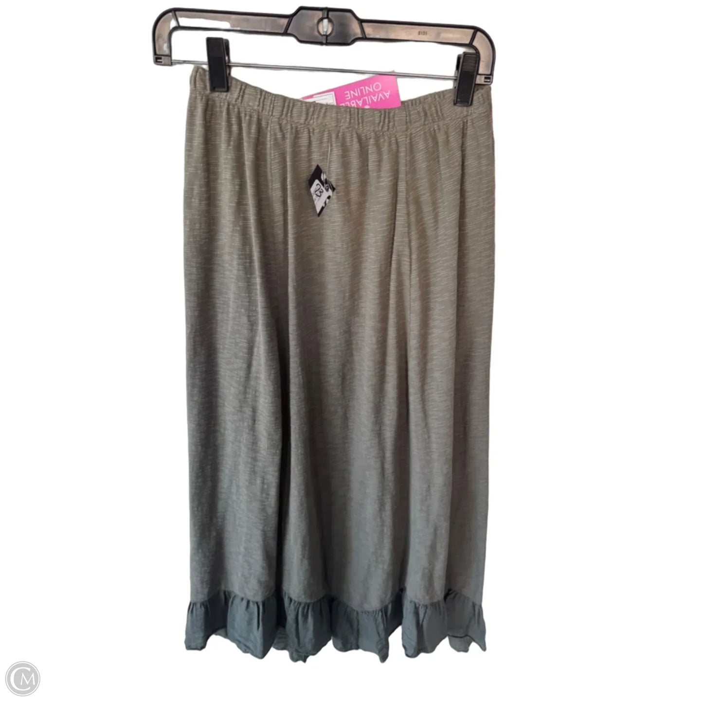 Skirt Set 2pc By Fenini In Green, Size: M