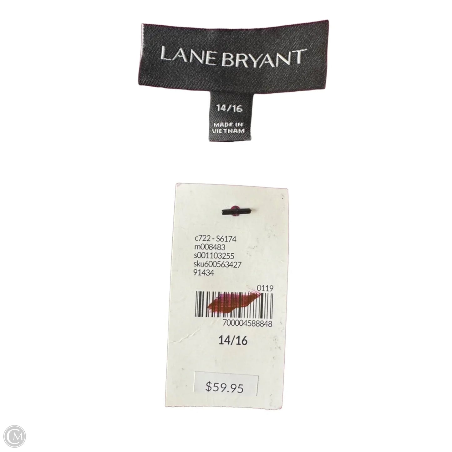 Dress Work By Lane Bryant In Pink, Size: L