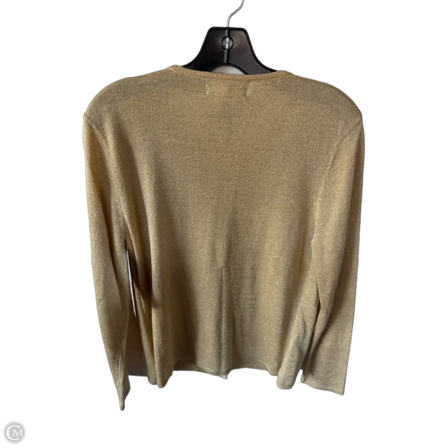 Sweater By Sag Harbor In Gold, Size: S
