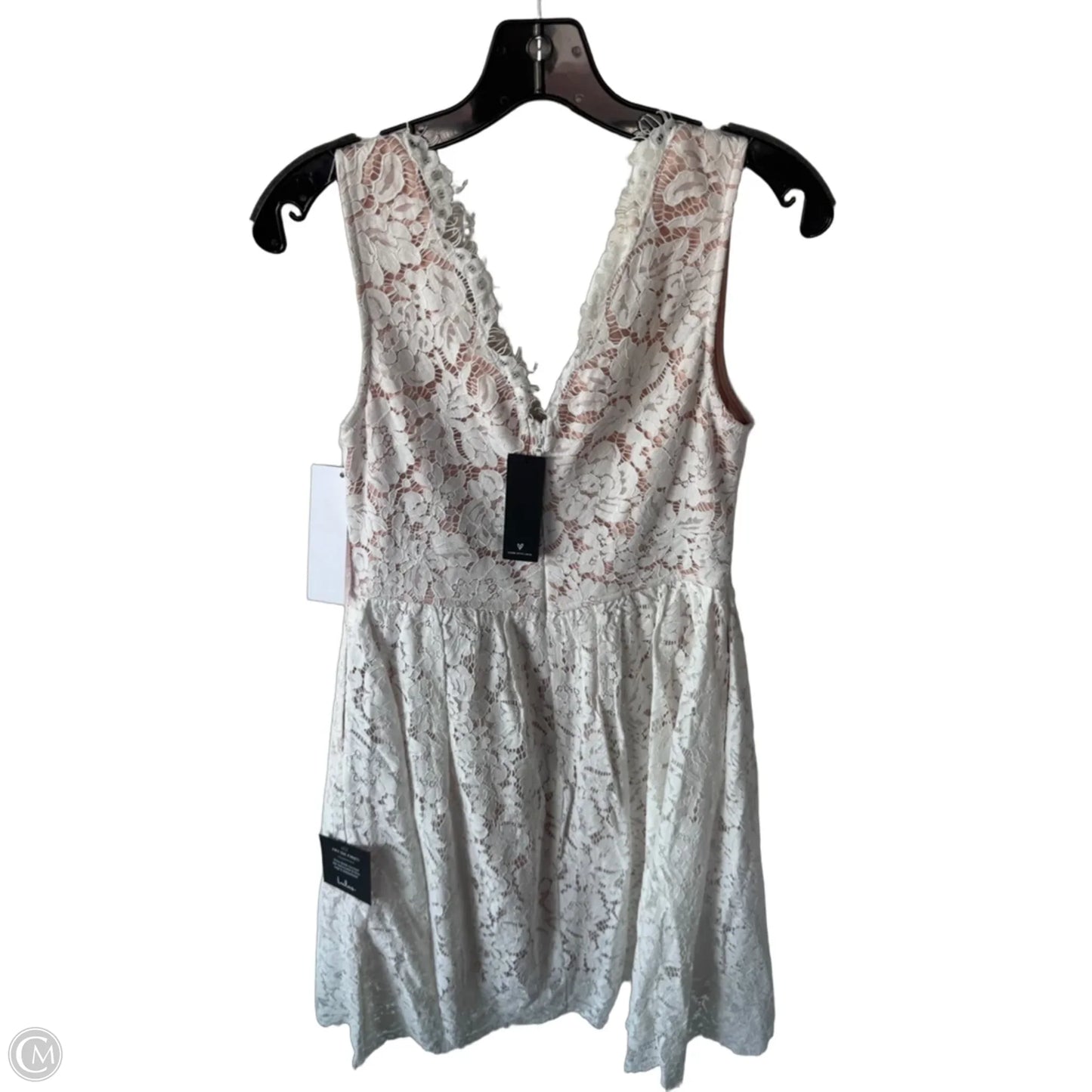 Dress Casual Midi By Lulus In White, Size: M