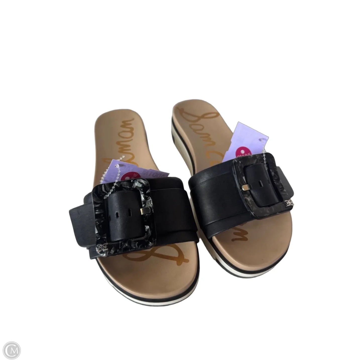 Sandals Flats By Sam Edelman In Black, Size: 6.5