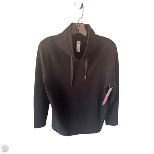Sweatshirt Collar By Spanx In Black, Size: S