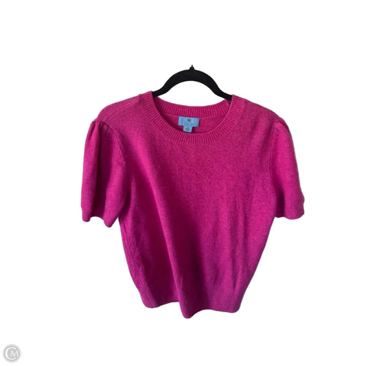Sweater Short Sleeve By Cece In Pink, Size: M