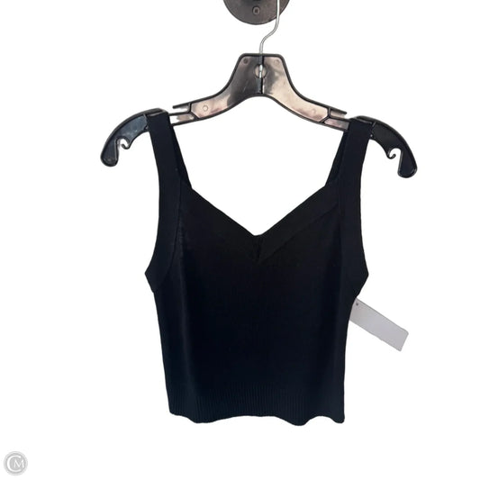 Vest Sweater By Banana Republic In Black, Size: Xs