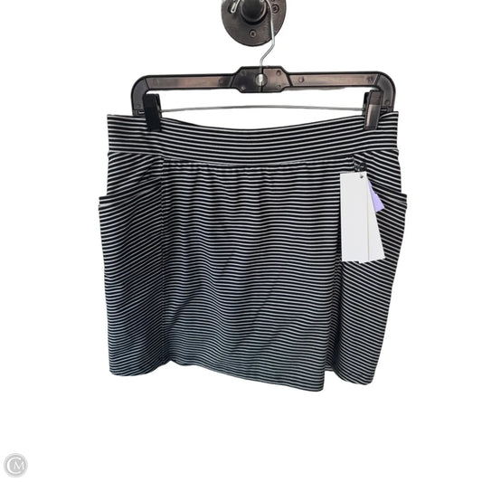 Skort By Talbots In Black & White, Size: 8p