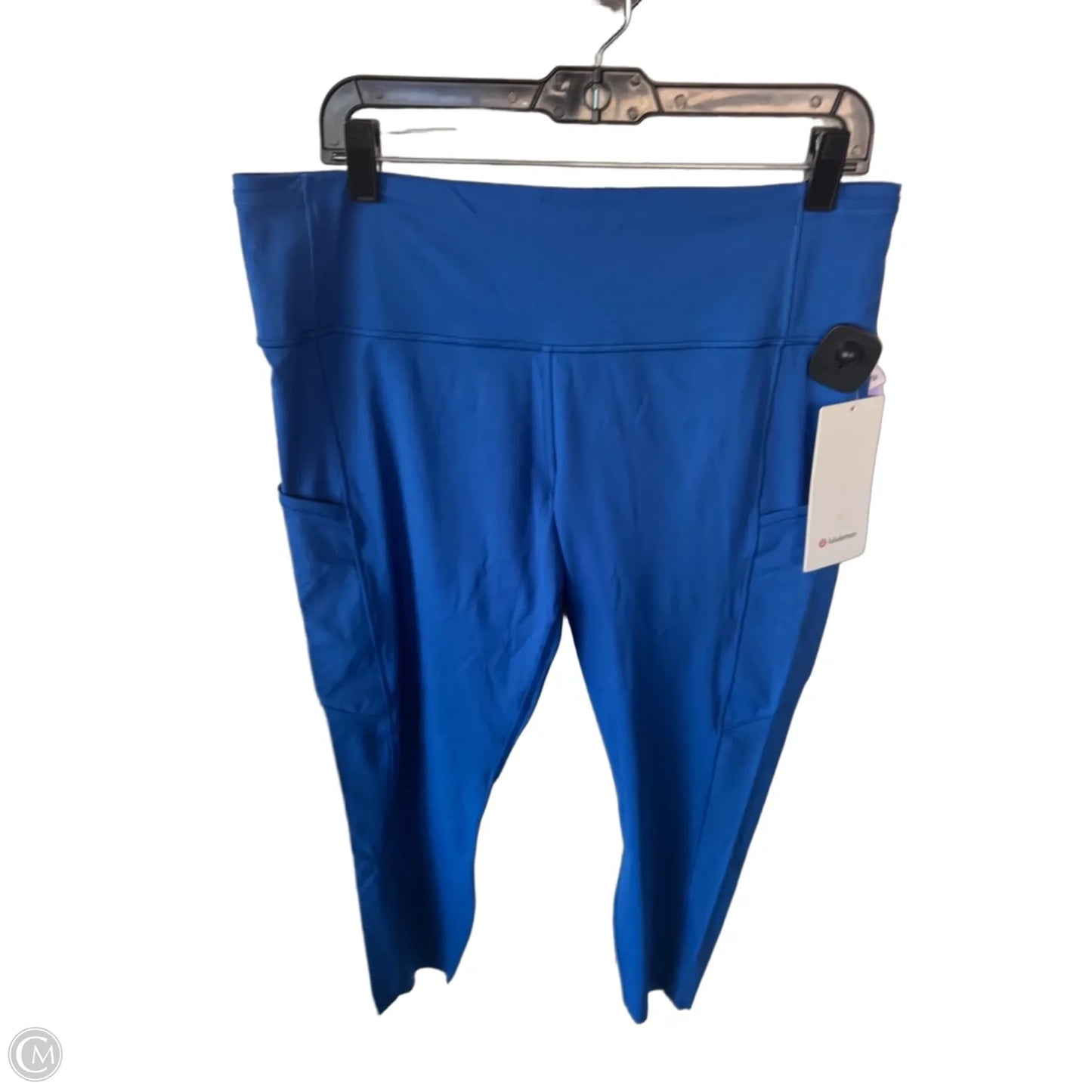 Athletic Leggings By Lululemon In Blue, Size: 16