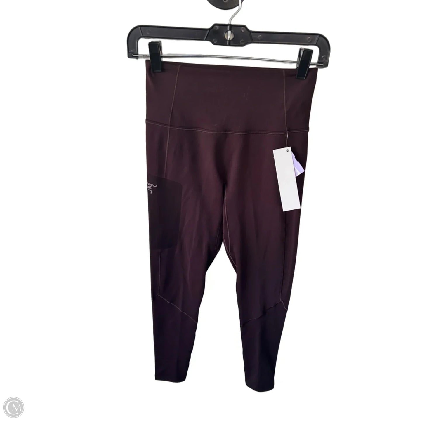 Athletic Leggings By Arctaryx In Brown, Size: 4