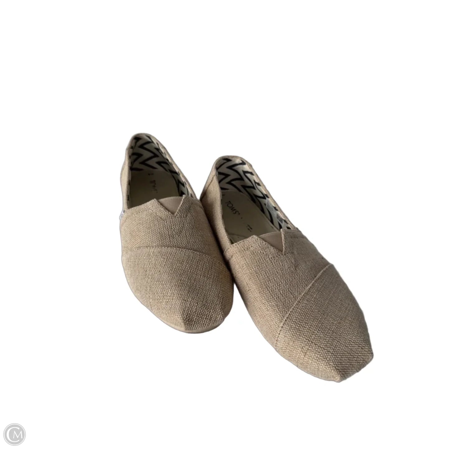 Shoes Flats By Toms In Tan, Size: 9