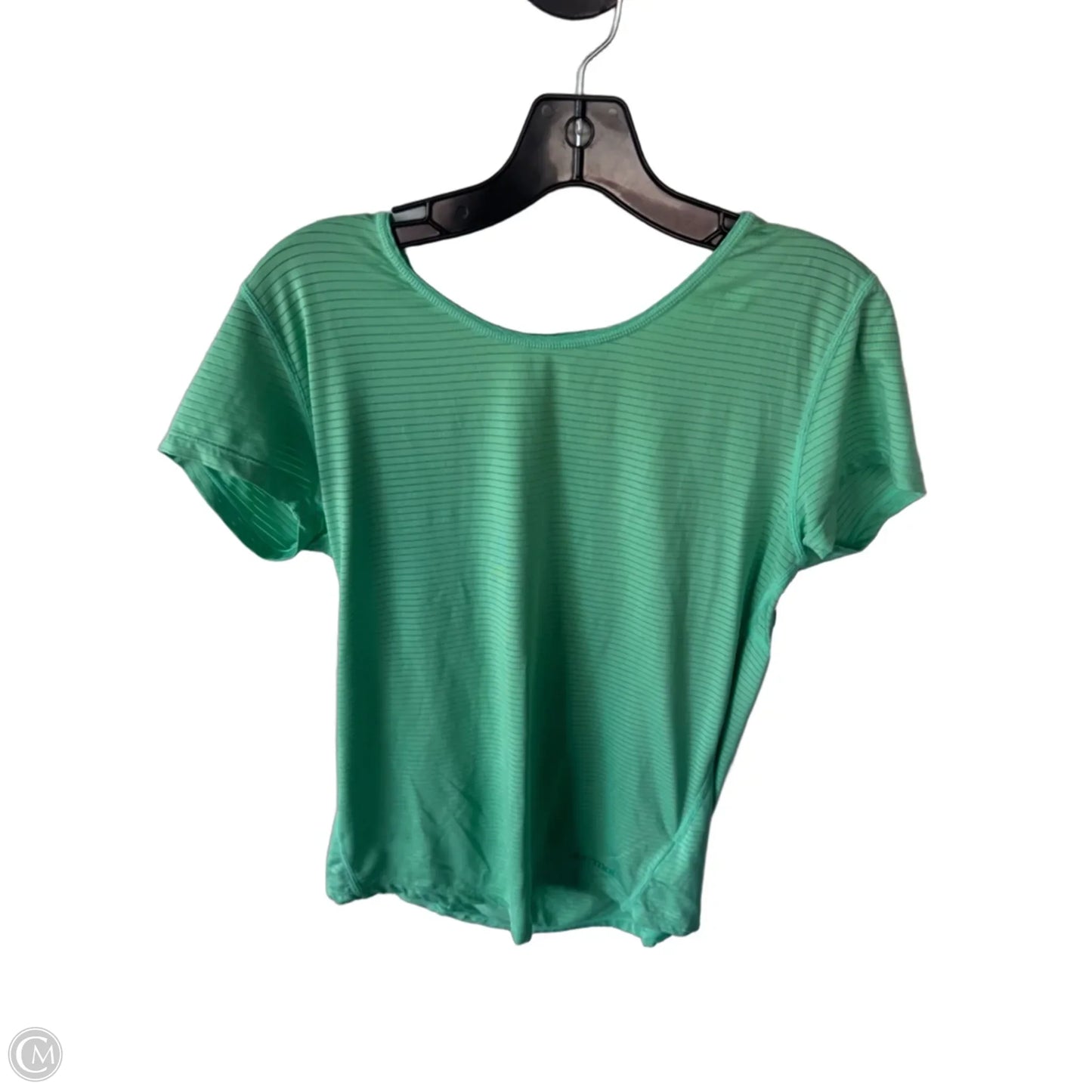 Athletic Top Short Sleeve By Marmot In Green, Size: M