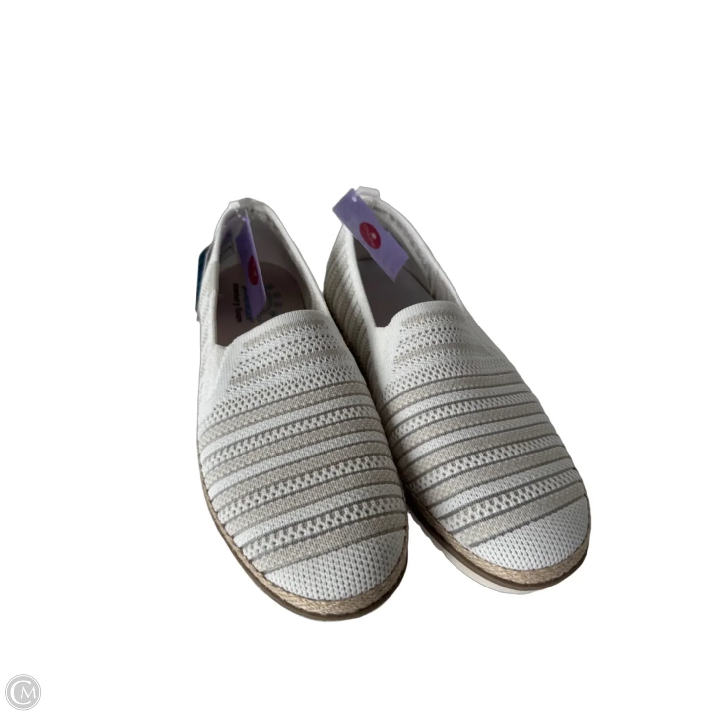 Shoes Flats By Bobs In Tan & White, Size: 7