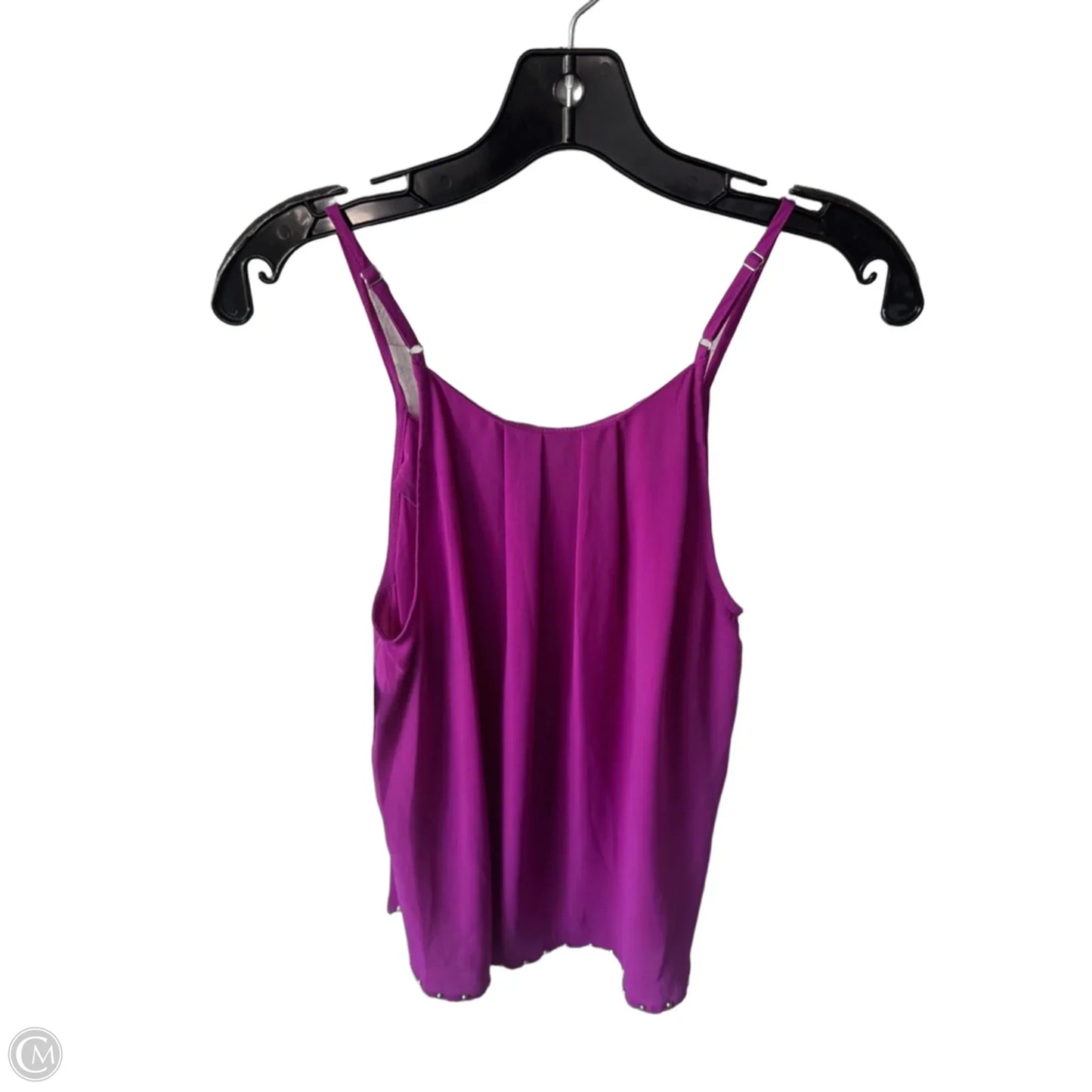 Top Sleeveless By Pixley In Purple & Silver, Size: S