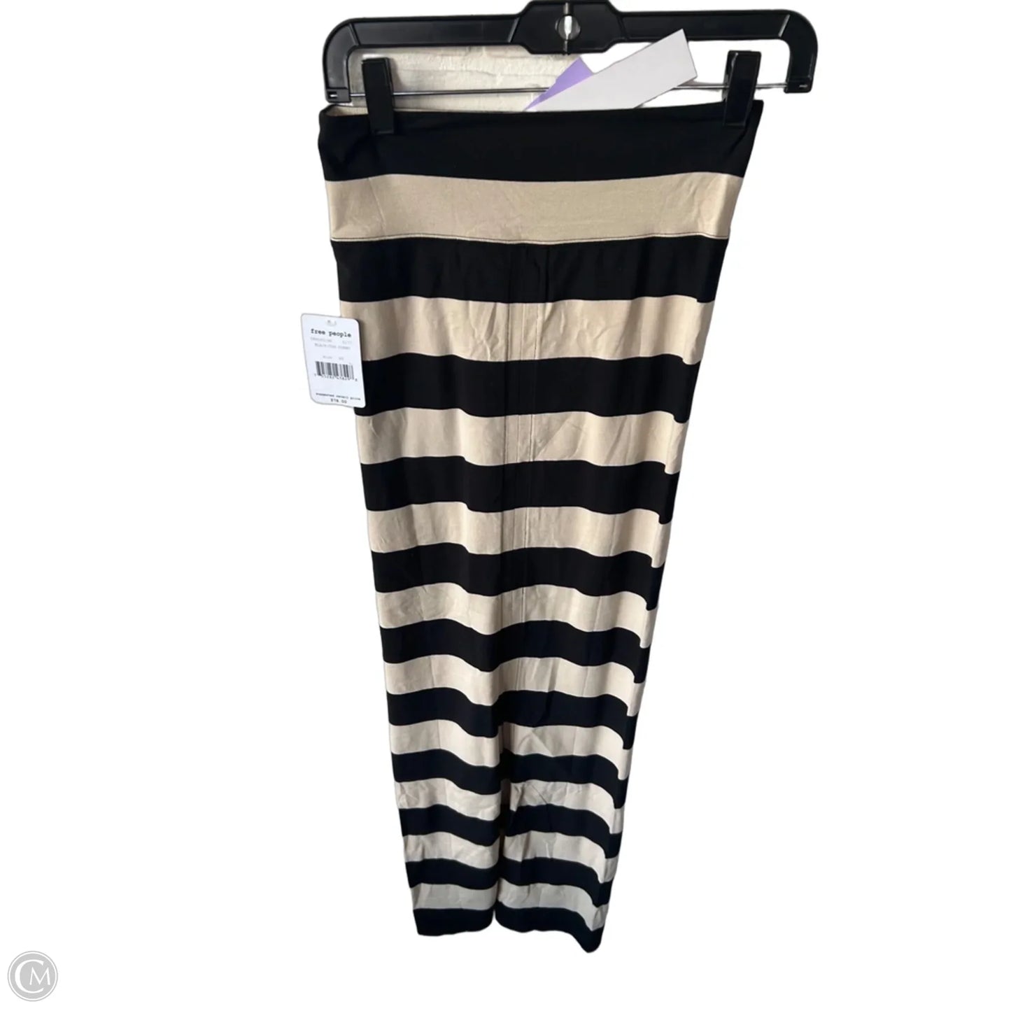 Skirt Maxi By Free People In Black & Tan, Size: 0