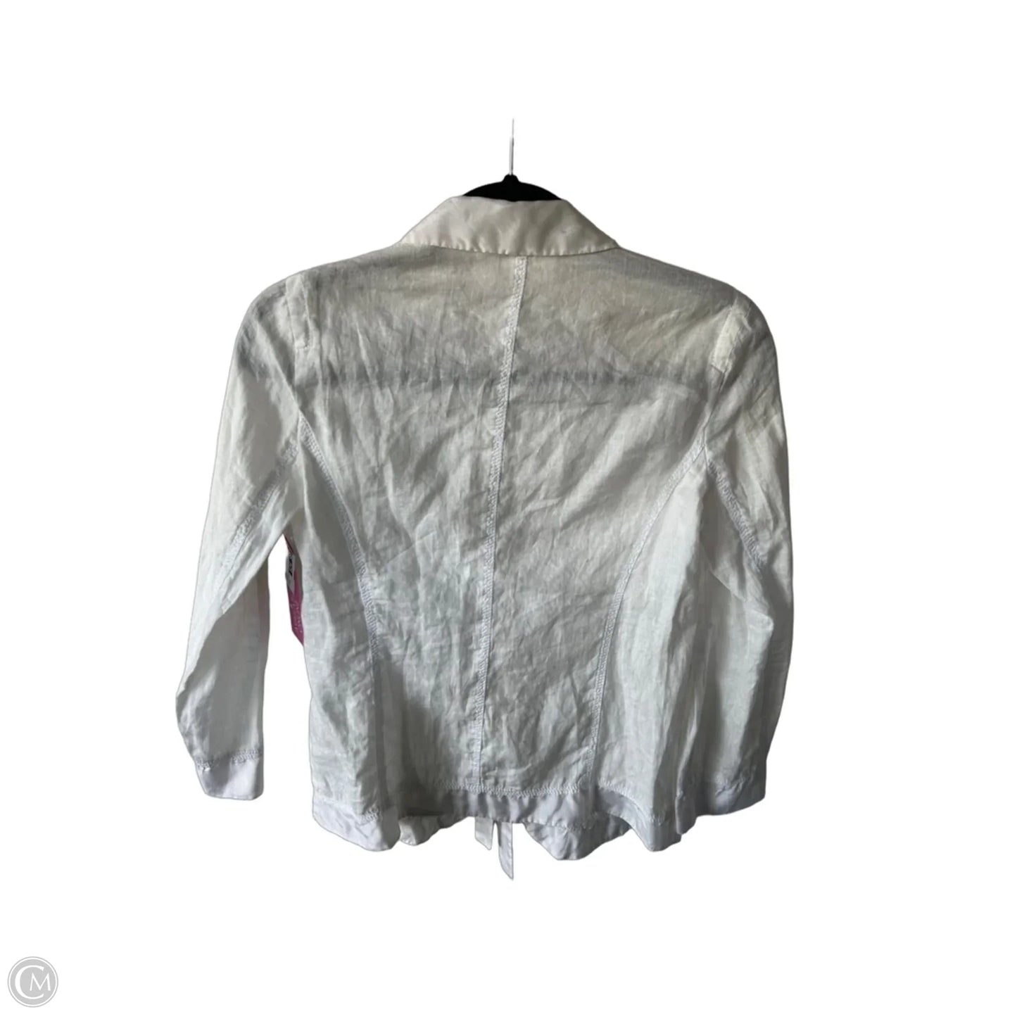 Blazer By Dkny In Cream, Size: Xs