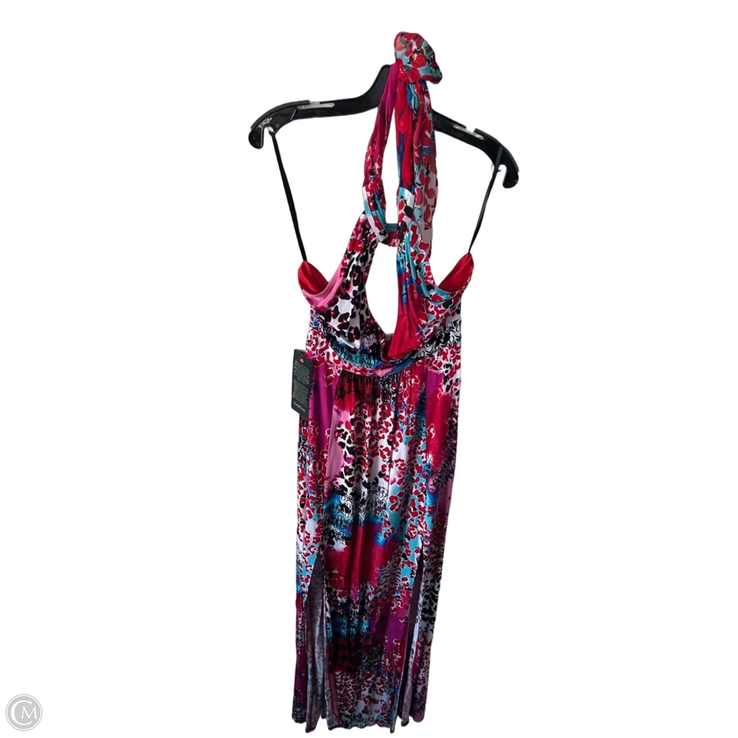 Dress Party Long By Bebe In Red & White, Size: Xs