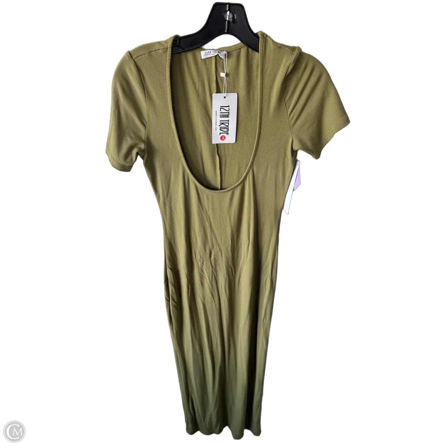 Dress Casual Maxi By 12th Tribe In Green, Size: S
