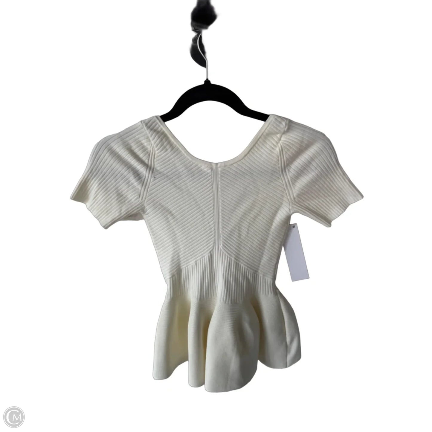 Top Short Sleeve By Maeve In Cream, Size: Xs