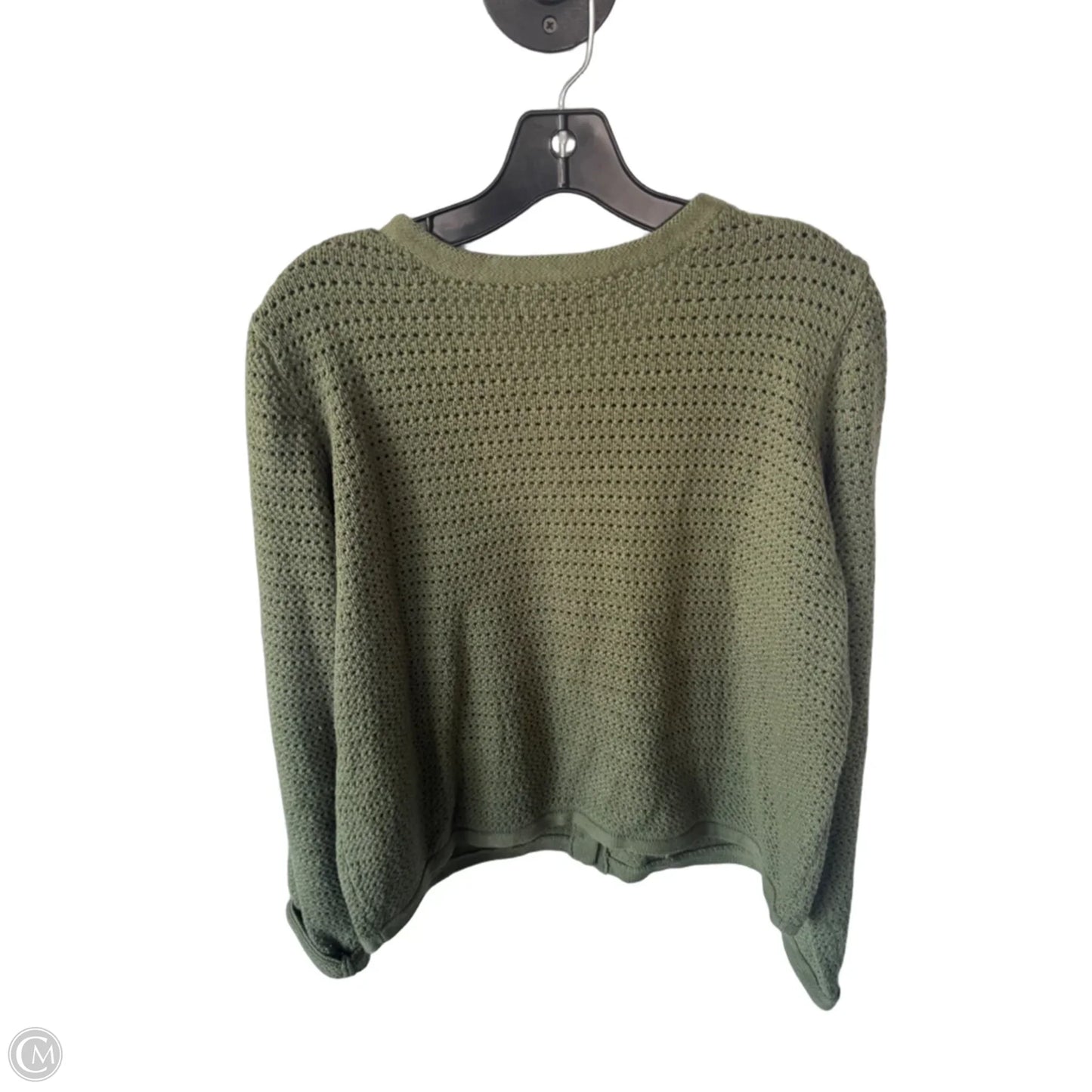 Sweater Cardigan By 41 Hawthorn In Green, Size: L