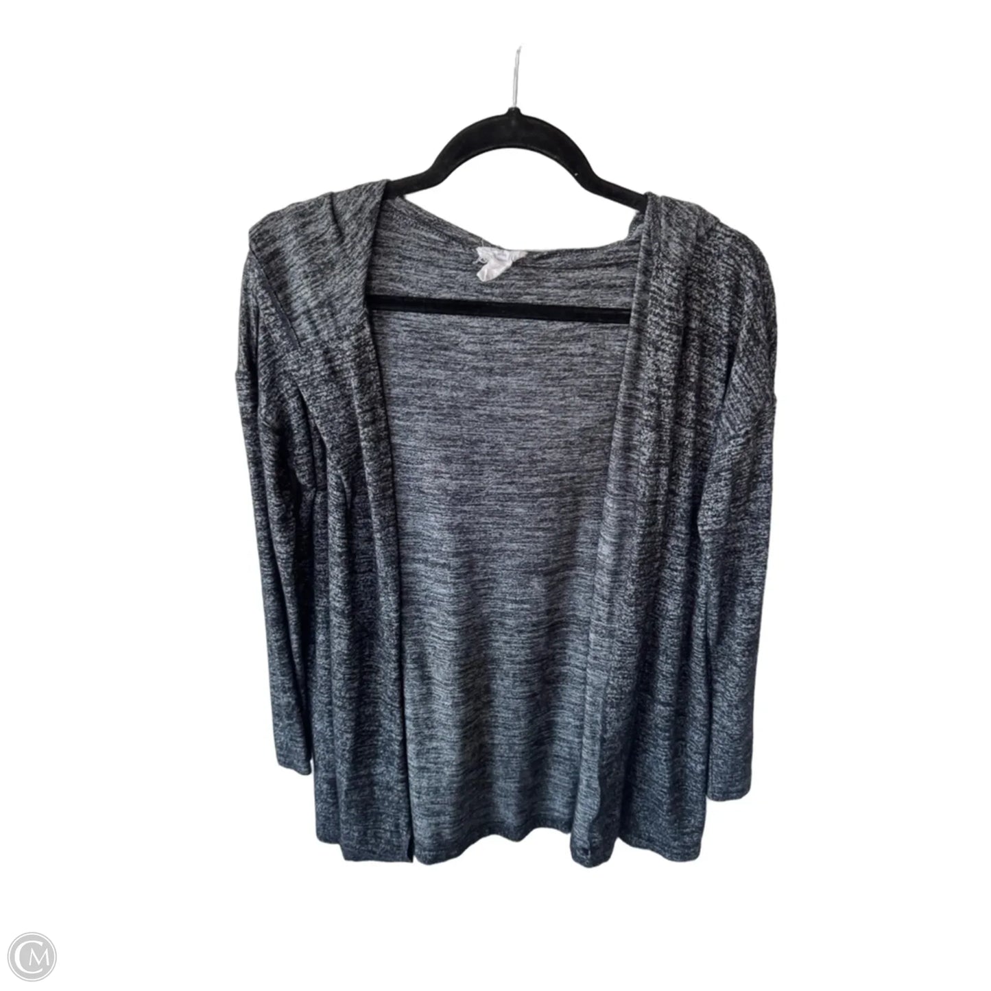 Cardigan By Loft In Black & Grey, Size: Xs