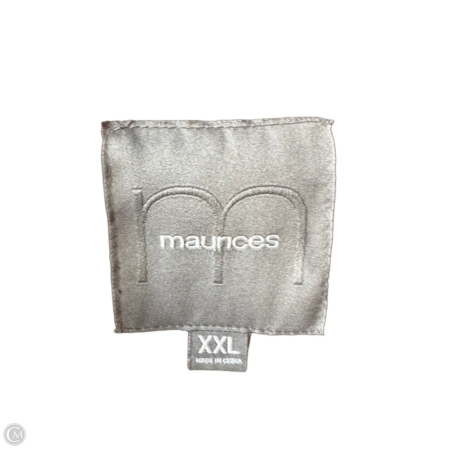 Jacket Moto By Maurices In Brown, Size: Xxl