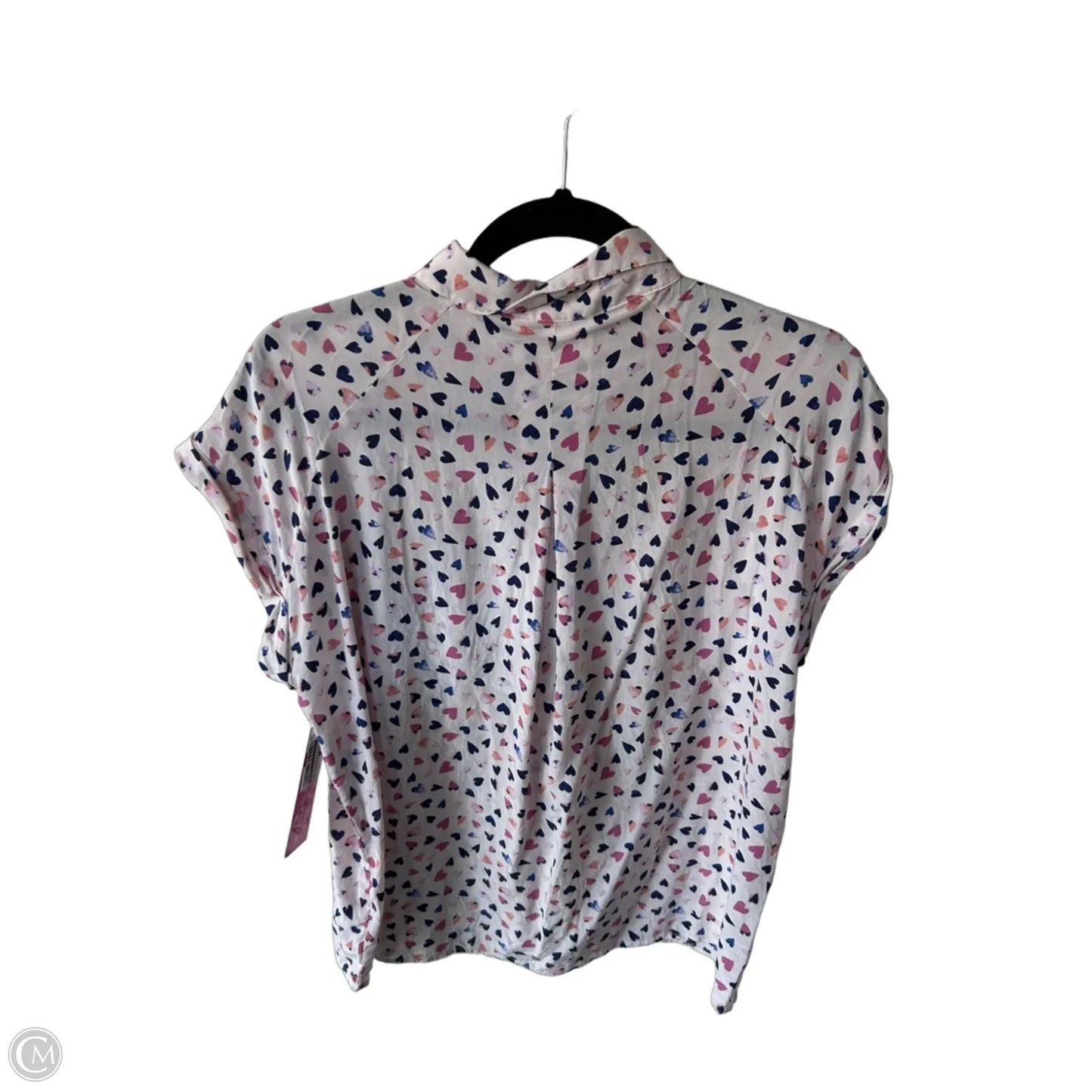 Top Short Sleeve By Rails In Pink & Purple, Size: M