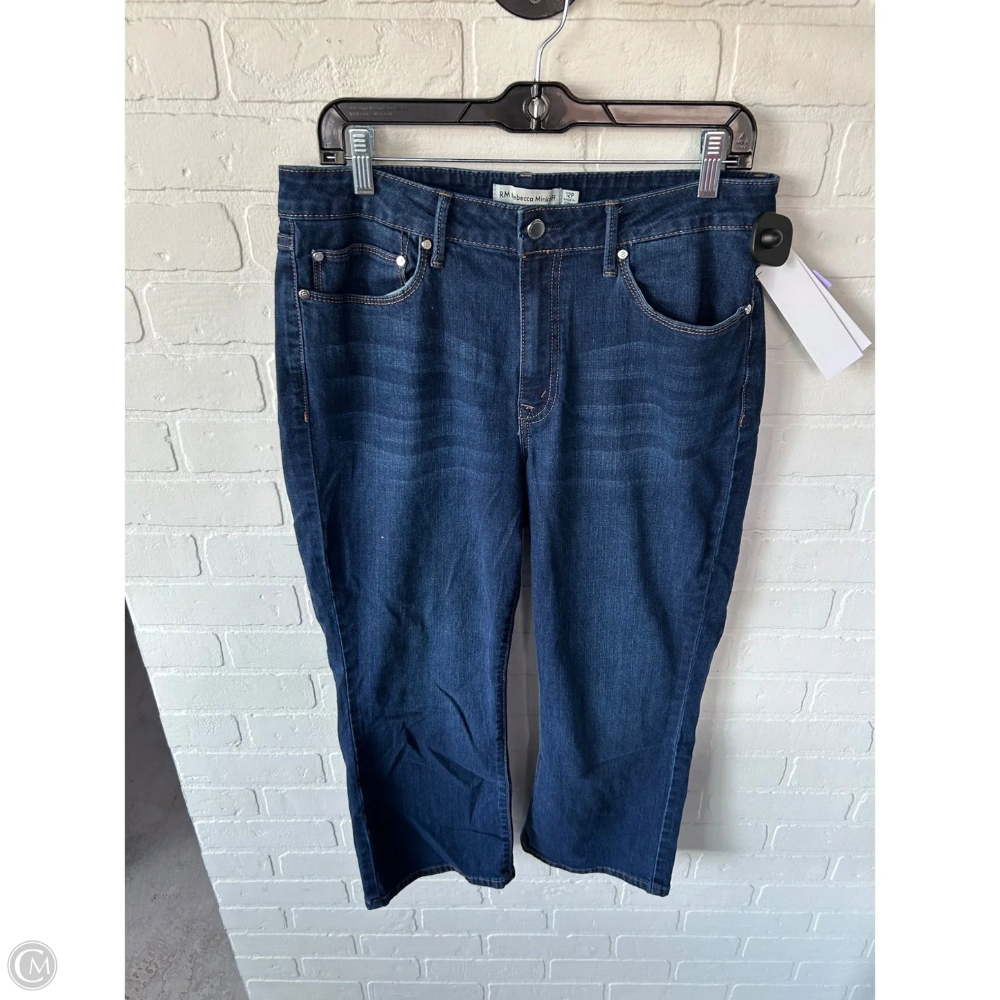 Jeans Designer By Rebecca Minkoff In Blue Denim, Size: 12p
