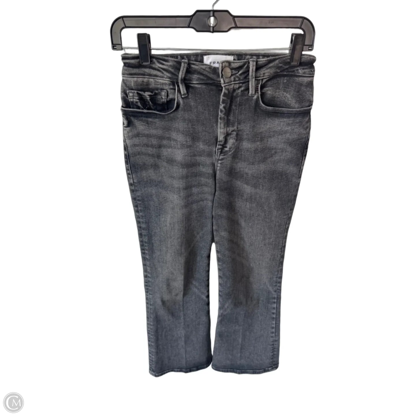 Jeans Boot Cut By Frame In Grey Denim, Size: 2