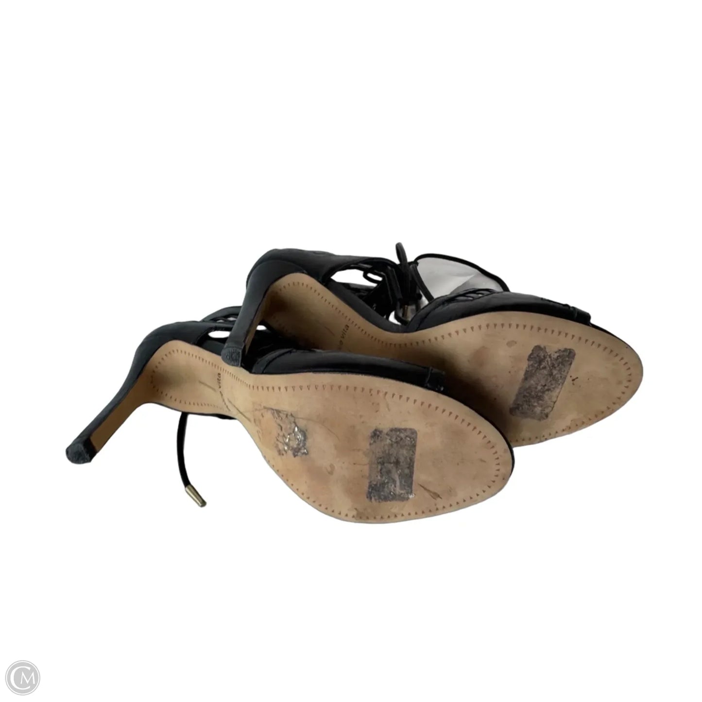 Sandals Heels Stiletto By Dolce Vita In Black, Size: 6