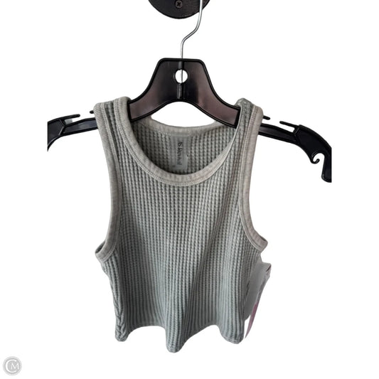 Top Sleeveless Basic By As Revival In Grey, Size: Xs