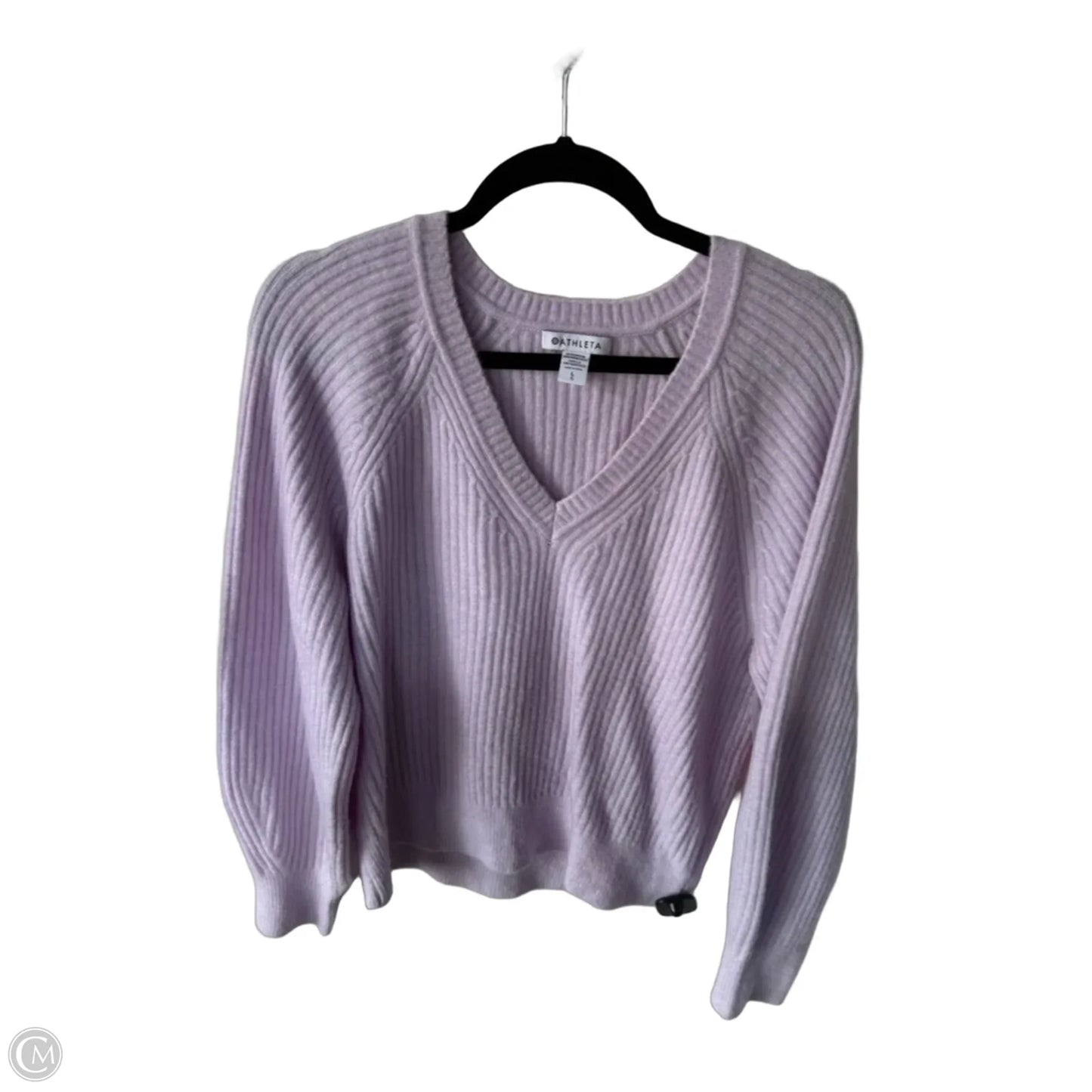 Sweater By Athleta In Purple, Size: L