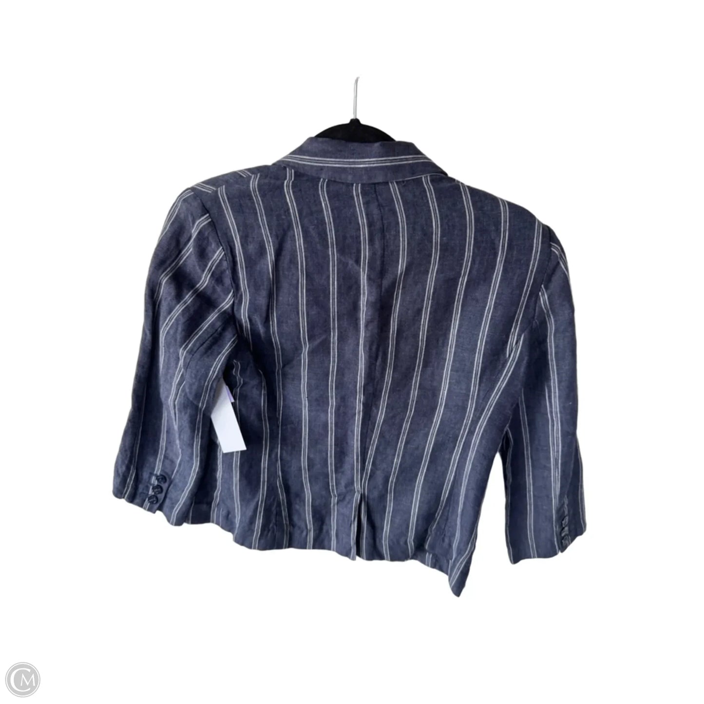 Blazer By Cabi In Blue & White, Size: S
