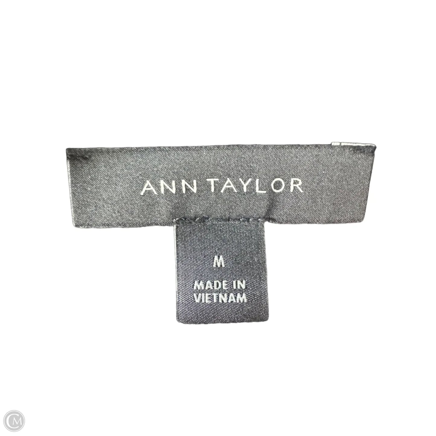 Sweater Cardigan By Ann Taylor In Black, Size: M
