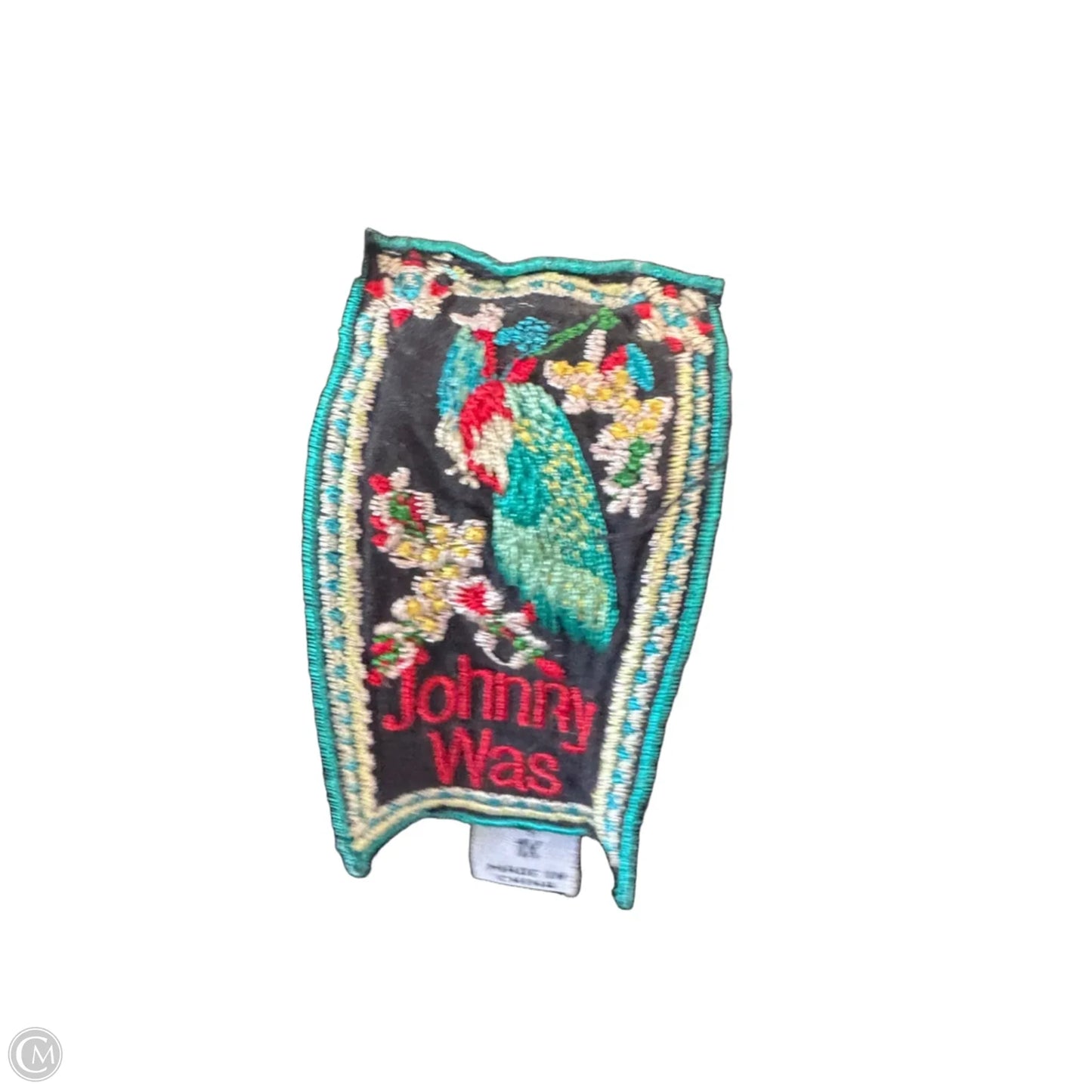 Pants Designer By Johnny Was In Black & Blue, Size: 1x