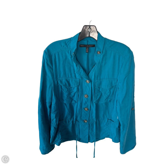 Jacket Other By White House Black Market In Blue, Size: M