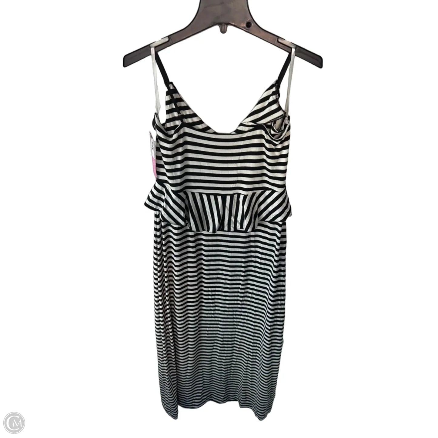 Dress Casual Maxi By Max Studio In Black & White, Size: Xl