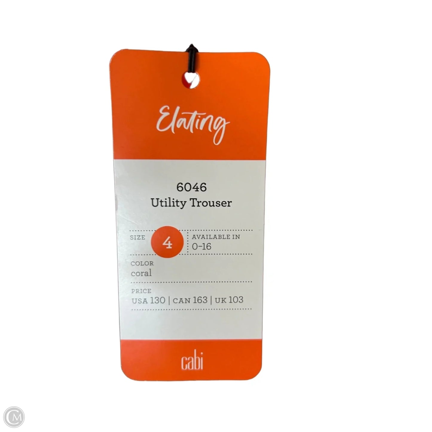 Pants Chinos & Khakis By Cabi In Orange, Size: 4