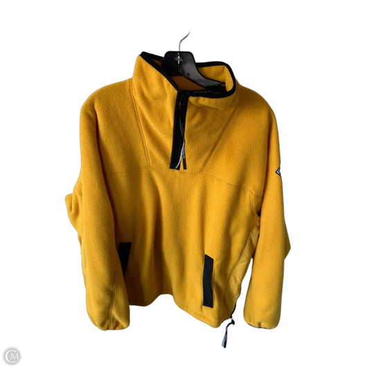 Jacket Fleece By Rei In Yellow, Size: L