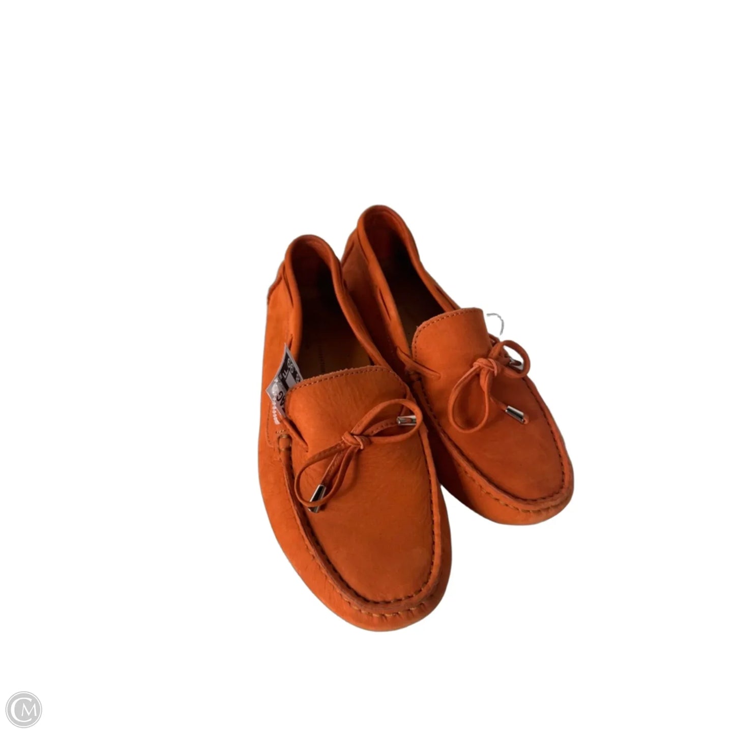 Shoes Flats By Clothes Mentor In Orange, Size: 9.5