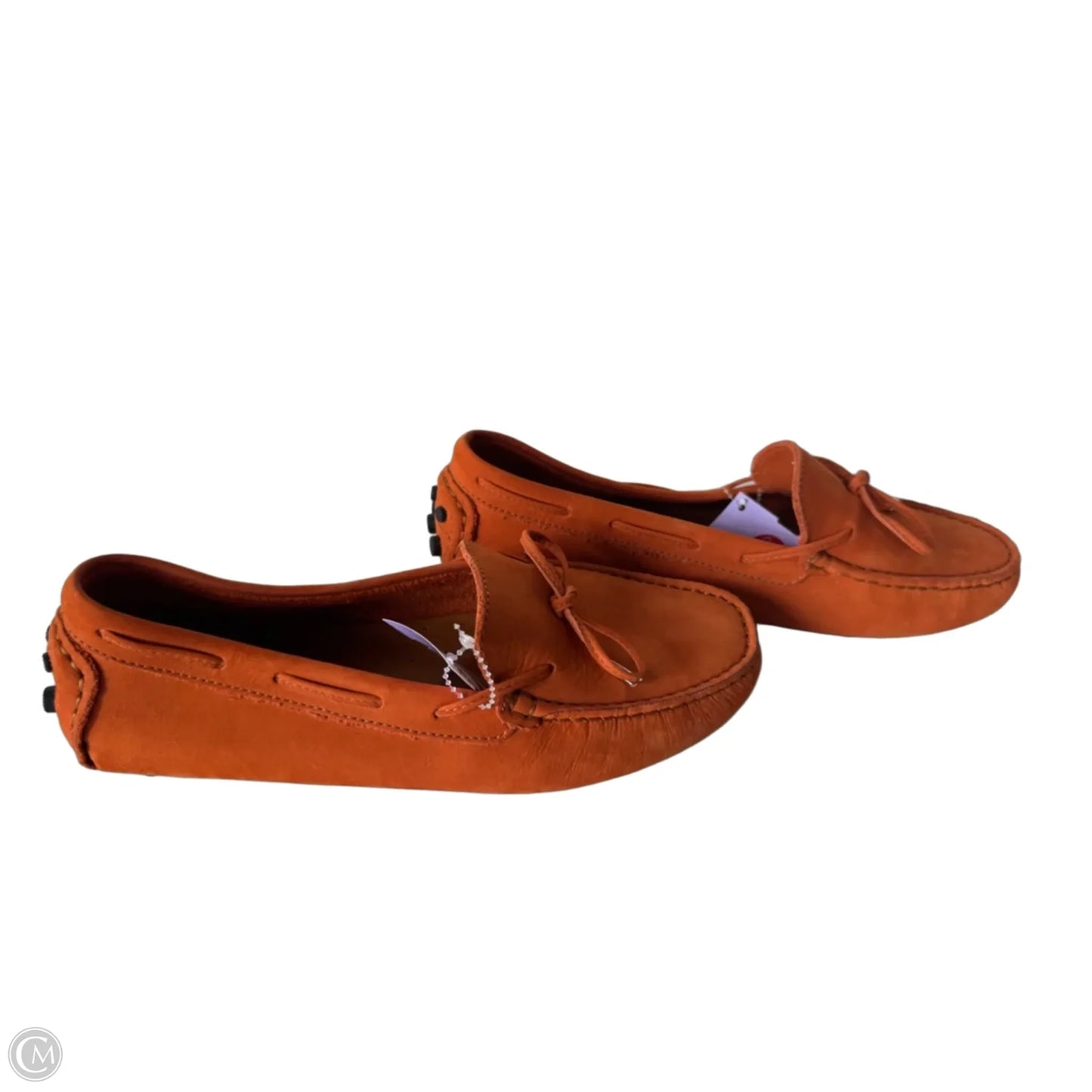 Shoes Flats By Clothes Mentor In Orange, Size: 9.5