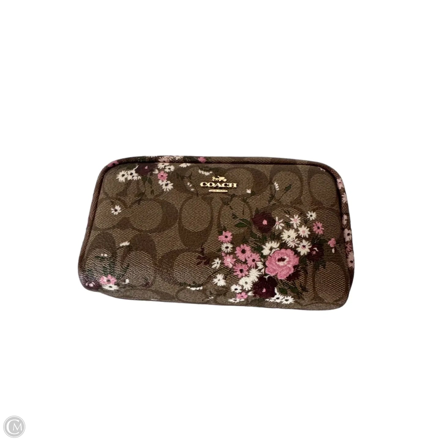 Makeup Bag Designer By Coach, Size: Medium
