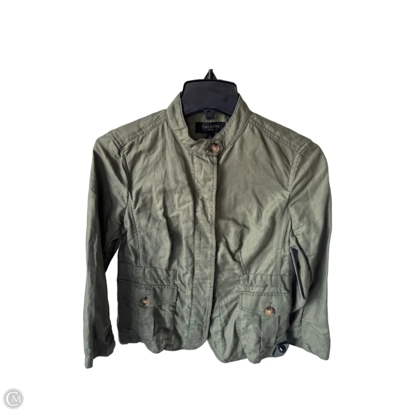 Jacket Other By Talbots In Green, Size: Sp